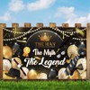 MELTELOT The Man The Myth The Legend Backdrop Banner,Large Size