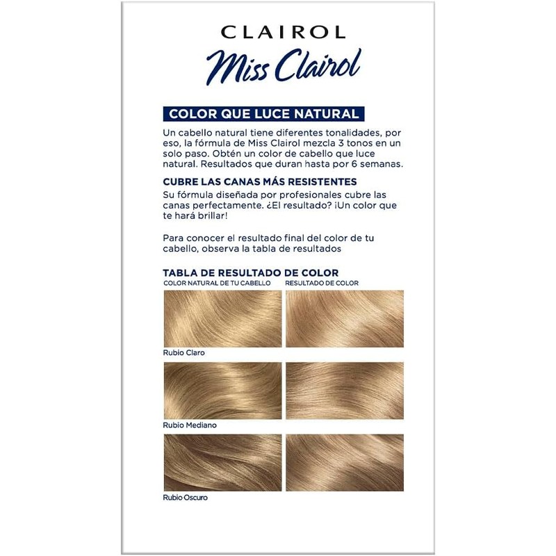 Miss Clairol Tinte Permanente 90 Rubio Natural Extra Claro
