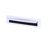 Internal Letter Box Draught Excluder Cover With Brushes & Flap