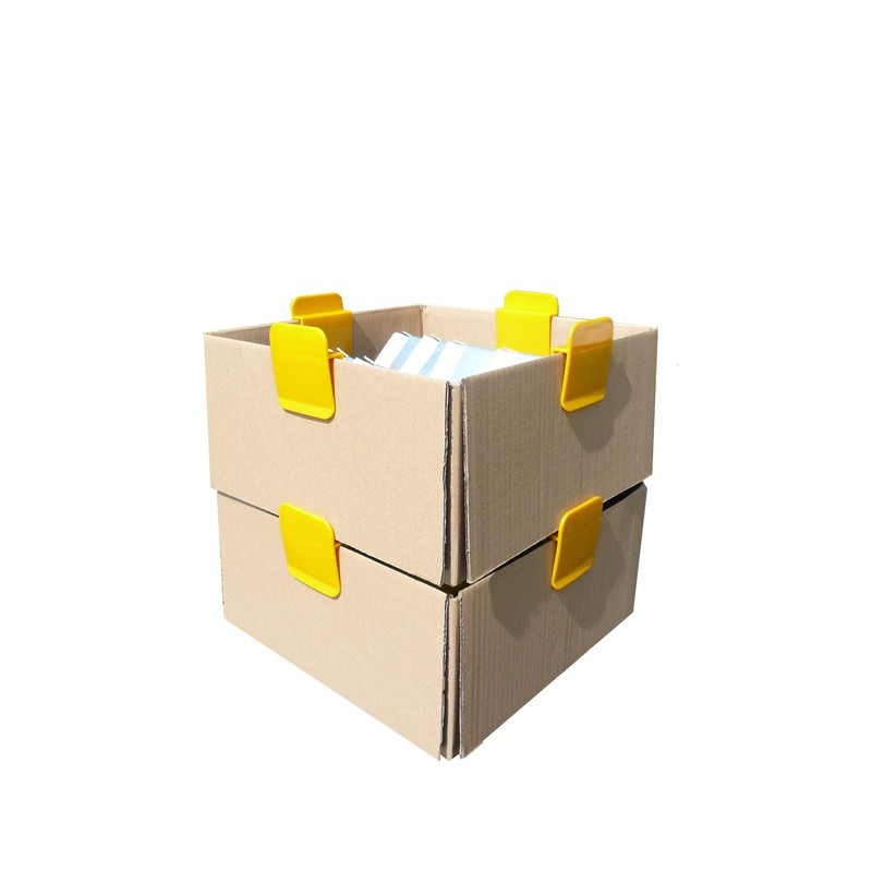 12 x Cardboard Clips / Cardboard Tab Holder Clip for