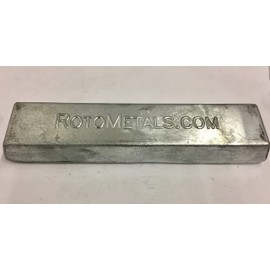 1 to 25 Bullet Casting Alloy Ingot (96% Lead, 4% Tin) About 5 Pound Ingot