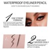 Waterproof Magic Eyeliner - Black, Long-Lasting, Sweat & Smudge-proof, Super