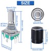 DAOKAI EC11 Rotary Encoder, 360 Degree Rotary Encoder Code Switch