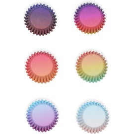 Gcardist 300-Count Cupcake Liners Cupcake Cups Food Grade Gradient Design Cupcake Papers Baking Cups Cupcake Wrappers（Standard Size）