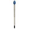Thermometer, Glass, -10 to +50 Deg C, External Height 155mm, External Width 6.5mm, Temperature Measuring Range -10°C to +50°C, Temperature Test