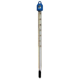 Thermometer, Glass, -10 to +50 Deg C, External Height 155mm, External Width 6.5mm, Temperature Measuring Range -10°C to +50°C, Temperature Test