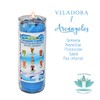 Veladora 7 Arcángeles con Intención – Bienestar, armonía y protección