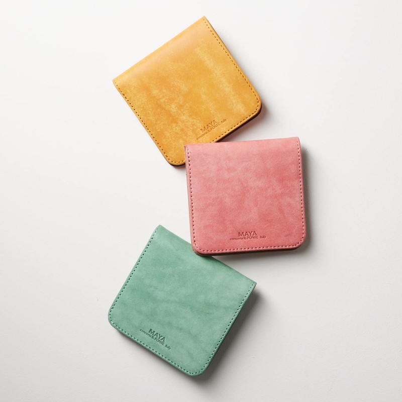 [VOICE] Italy IL PONTE Maya Women's Bifold Mini Wallet, Only