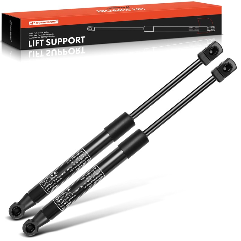 A-Premium Rear Window Lift Supports Shock Struts Compatible with Smart