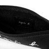 agnesb.VOYAGE GO03-06 Cotton Pen Case Pouch, Black, Casual
