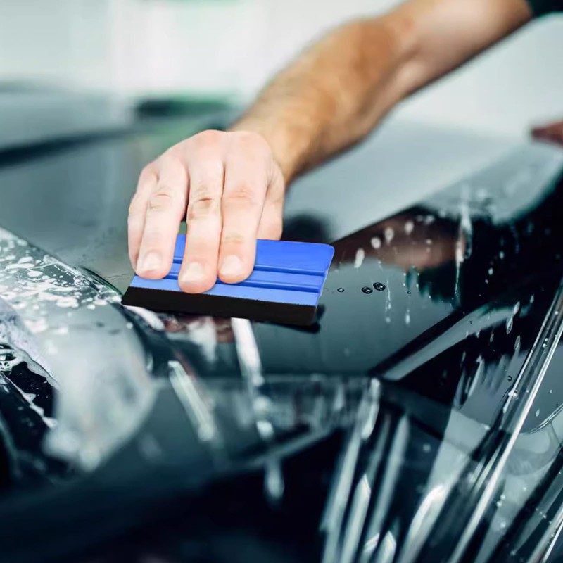 2-Pack Vinyl Wrap Tools Squeegee Set - Felt Edge Car