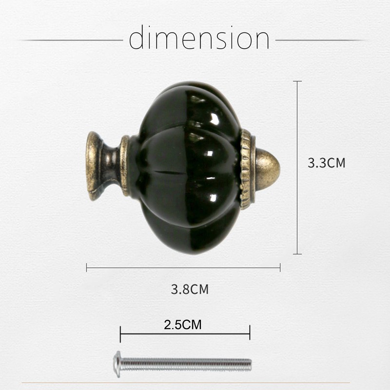 Auped Ceramic Drawer Knobs Cabinet Handles Kitchen Cabinet Furniture Knobs