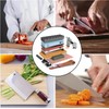 Knife Sharpening Stone Kit – 400/1000 3000/8000 Grit Wet Kitchen