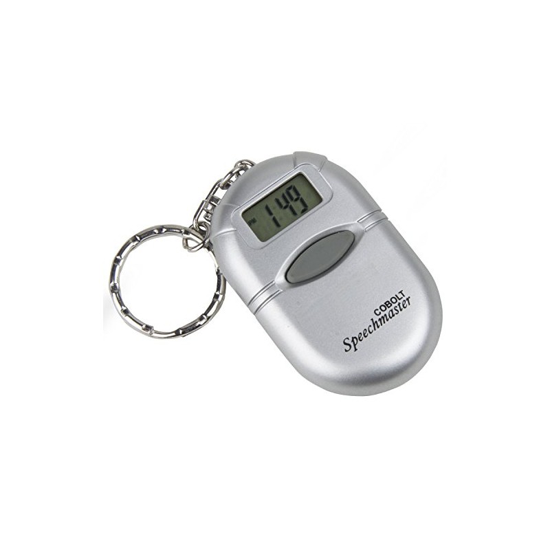 Ability Superstore Talking Keychain Silver