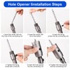MAXAZTEX Dry Core Drill Bit Set for Concrete 6 Pieces