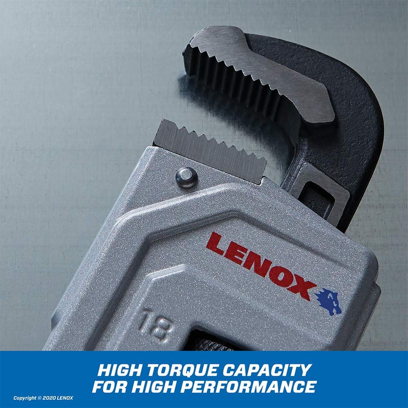 Lenox TOOLS LXHT90618 Aluminum Pipe Wrench 18"