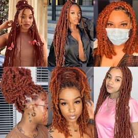 Leeven 12 Inch Springy Afro Twist Hair 8 Packs Pre-Separated Popping Spring Twist Hair for Marley Locs Twist Braiding Hair Black Pre-fluffed Afro Kinky Marley Hair Extensions / BUG#