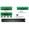 Alzatex Speaker Patch Panel Block w/ 4 Four-Pin Phoenix Connectors.