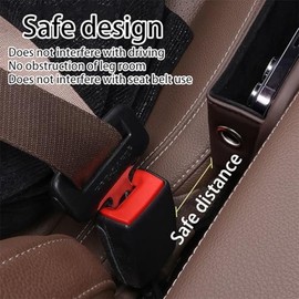 Organizador Para Rellenar Huecos En El Coche, Caja De Almacenamiento Ajustable Para El Asiento Del Coche Con Portavasos Y Orificio Para Cable de...   