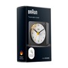 Braun Classic Analogue Travel Alarm Clock with Snooze Function and