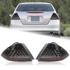 KAMDKI A Pair Smoke Black Tail Light Fit for 2006