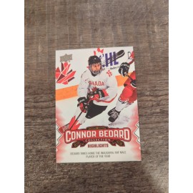 2023-24 Upper Deck Connor Bedard Collection Highlights RC Rookie Card #4
