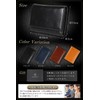 LEZOPHIS Men's Compact Wallet, Mini Wallet, Small Wallet, Braun