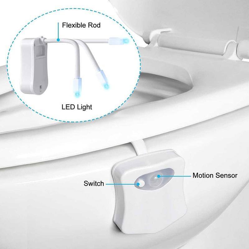 Motion Sensor Toilet Lights