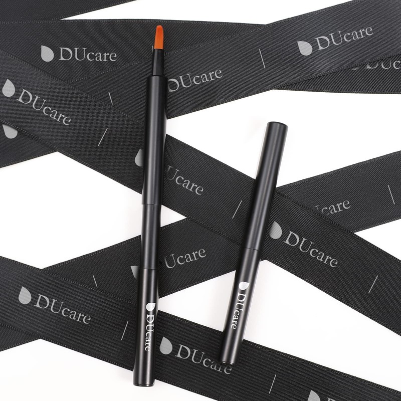 DUcare Lip Brush, Sliding Makeup Brush, Portable, Extendable, For Lip