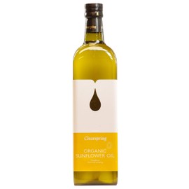 CLEARSPRING WHOLEFOODS Organic Sunflower Oil 1ltr (Pack of 6)