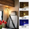 THALASSA 2 Pk Small 12V Boat Reading Light with USB