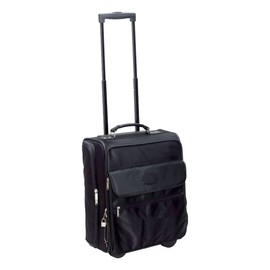 Preferred Nation Rolling Computer Case/overnighter, Black, One Size