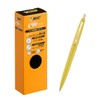 Big CFCGYLW05BLKJ Ballpoint Pen, Click Gold, 0.5, Oil-based, Black, Smooth,