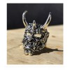 TENDER LIHOME Anillo Demonio Hannya Diablo Satán Cuernos Ajustable Calaver