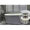 Chrome Freestanding Bathtub Drain Stopper, Compatible with Drain Kit