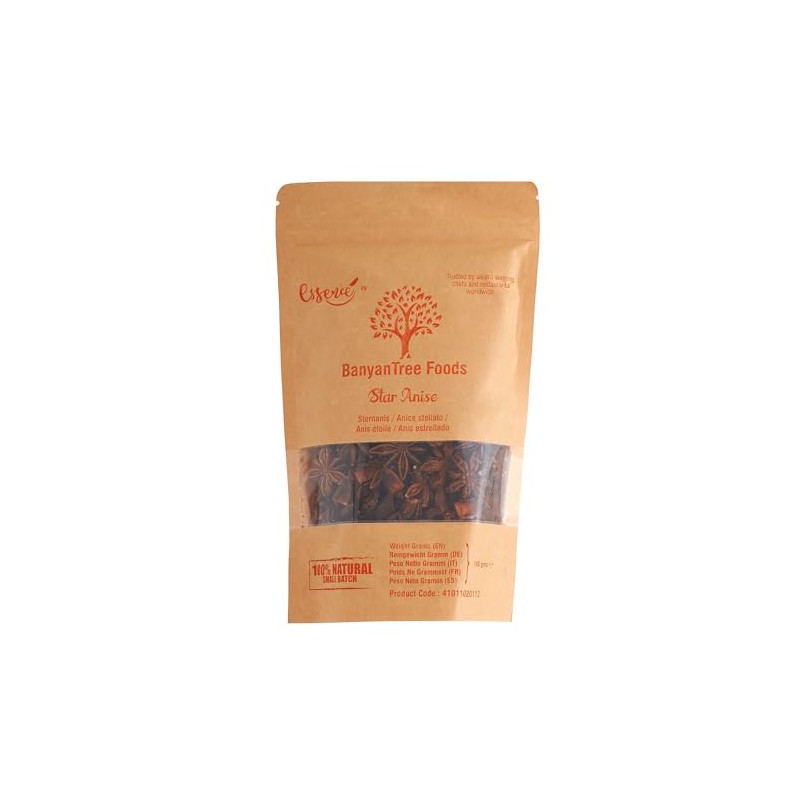 BanyanTree Foods Star Anise (Aniseed) 100g ~ Indian Origin| All
