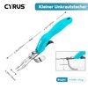 CYRUS Stainless Steel Weed Cutter for Garden, Hand Weeding Tool,