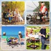Portable Folding Picnic Table Outdoor Camping Table with Storage Bag