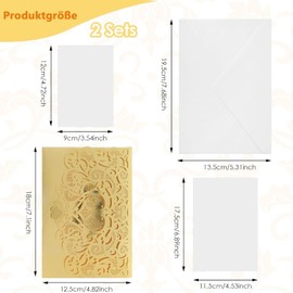 Golden 3D Pop-Up Wedding Card, Elegant Congratulations Card for Wedding, Wedding Gifts for Newlyweds, Invitation Cards, Romantic Pop-Up Card