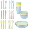 Ikea Kalas Kids Dinner Set Colorful Shatterproof Feast Fun