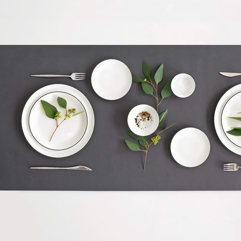 ASA 1908113 LIGNE Schale - ligne noire - Bone China