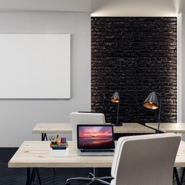 Relaxdays Schreibtisch Organizer, 5 Fächer, Kunststoff und Holz, Badorganizer, modern, HxBxT: 9,5 x 18 x 15 cm, weiß