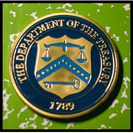 Department of The Treasury #1226 Government Honor Challenge Coin