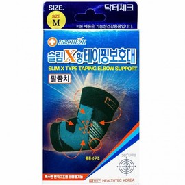 Dr. Check Slim X-Type Taping Elbow Protector (1P for both left and right) M-Medium (630468)