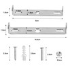 Anseom Pack of 4 Ceiling Light Brackets for Ceiling Light