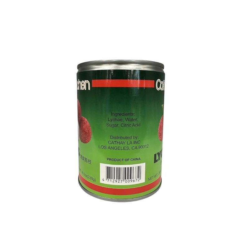 Cathay Kitchen Premium Lychee in Syrup - Peak Season Harvest