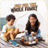 Nostalgia Indoor Electric S'mores Maker with Roasting Forks and Compartment