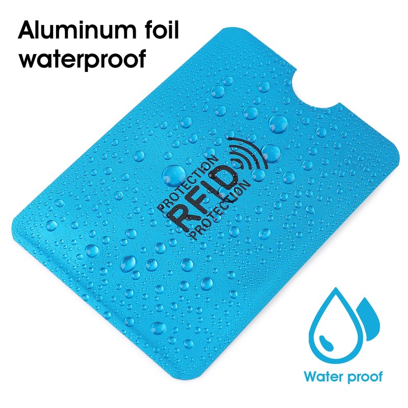 9 Pcs RFID Blocking Sleeves Credit Card Protector RFID Card
