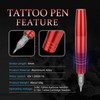 ATOMUS Red 16mm Tattoo Pen Machine Coreless Motor Rotary Machine