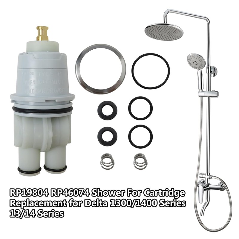 SUNJCO Leak-Free RP46074 Shower Cartridge Replacement for Delta Monitor MultiChoice
